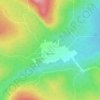 Залесный topographic map, elevation, terrain