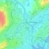 NUIG Organic Garden topographic map, elevation, terrain