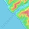 Чемитоквадже topographic map, elevation, terrain