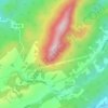 Dragon's Tooth topographic map, elevation, terrain