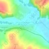 Уральский topographic map, elevation, terrain