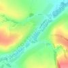 Люк topographic map, elevation, terrain