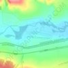 Луговой topographic map, elevation, terrain