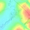 Емельяново topographic map, elevation, terrain