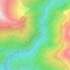 Great Canyon topographic map, elevation, terrain