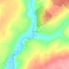 Миничево topographic map, elevation, terrain