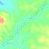 River Gurara topographic map, elevation, terrain