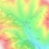 Нижнее Гаквари topographic map, elevation, terrain