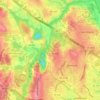 Goose Creek topographic map, elevation, terrain