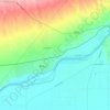 Big River topographic map, elevation, terrain