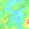 Chestnut Creek topographic map, elevation, terrain