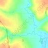 Шокша topographic map, elevation, terrain