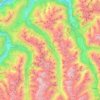 Pitztal topographic map, elevation, terrain