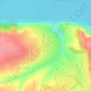 Печищи topographic map, elevation, terrain