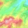 Motte Féodale topographic map, elevation, terrain