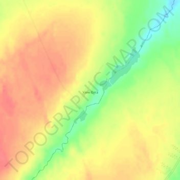 Улик-Елга topographic map, elevation, terrain