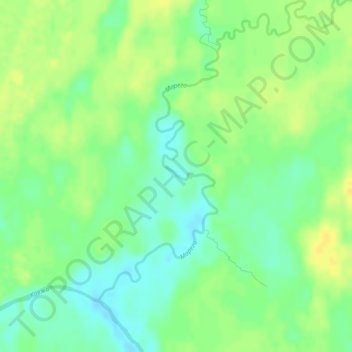 Марега topographic map, elevation, terrain