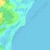 Plaice Cove topographic map, elevation, terrain