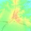 Jharigaon topographic map, elevation, terrain