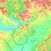 Norris Municipal Limits topographic map, elevation, terrain