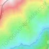 Хушет topographic map, elevation, terrain