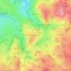 Bussière-Madeleine topographic map, elevation, terrain