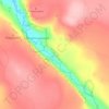 Korouoma topographic map, elevation, terrain