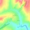 Зяк-Ишметово topographic map, elevation, terrain