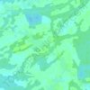 Ogoni topographic map, elevation, relief