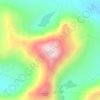 Rondslottet topographic map, relief map, elevations map