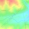 Ganye topographic map, elevation, relief