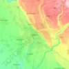 Owerri topographic map, elevation, relief
