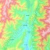 冕宁县 topographic map, relief map, elevations map