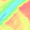 Amakohia topographic map, elevation, relief