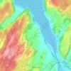 Rostad topographic map, relief map, elevations map