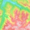 Orlu topographic map, elevation, relief