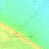 Konduga topographic map, elevation, relief