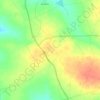 Sandamu topographic map, elevation, relief