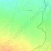 Mada topographic map, elevation, relief