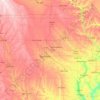 Iowa topographic map, elevation, relief