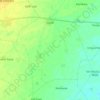 Garki topographic map, elevation, relief