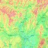 Liuzhou City topographic map, elevation, relief