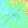 Jalingo topographic map, elevation, relief