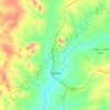 Kachia topographic map, elevation, relief