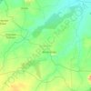 Birnin Kudu topographic map, elevation, relief