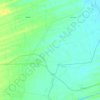 Kiyawa topographic map, elevation, relief