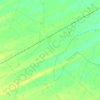 Kaugama topographic map, elevation, relief