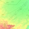 Jigawa topographic map, elevation, relief