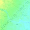 Ringim topographic map, elevation, relief