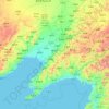 Liaoning topographic map, elevation, relief